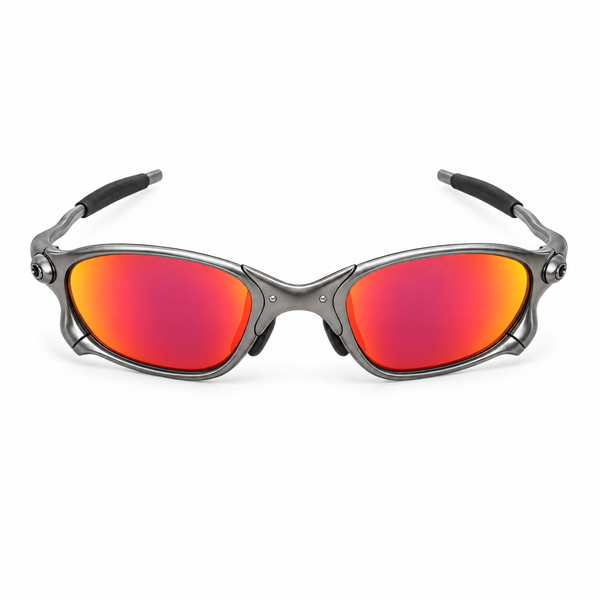 Houser Metal Sunglasses – Red Mirror
