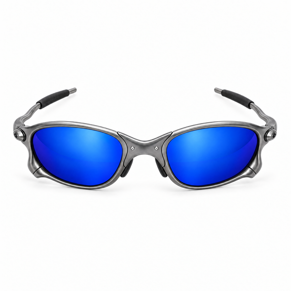 Houser Metal Sunglasses – Blue Mirror