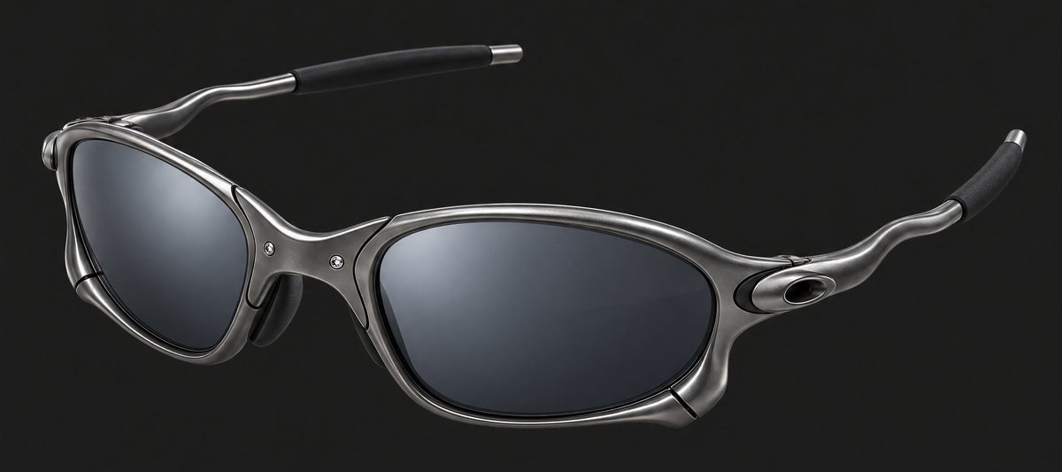 Houser metal sunglasses in satin gunmetal with smoke lenses